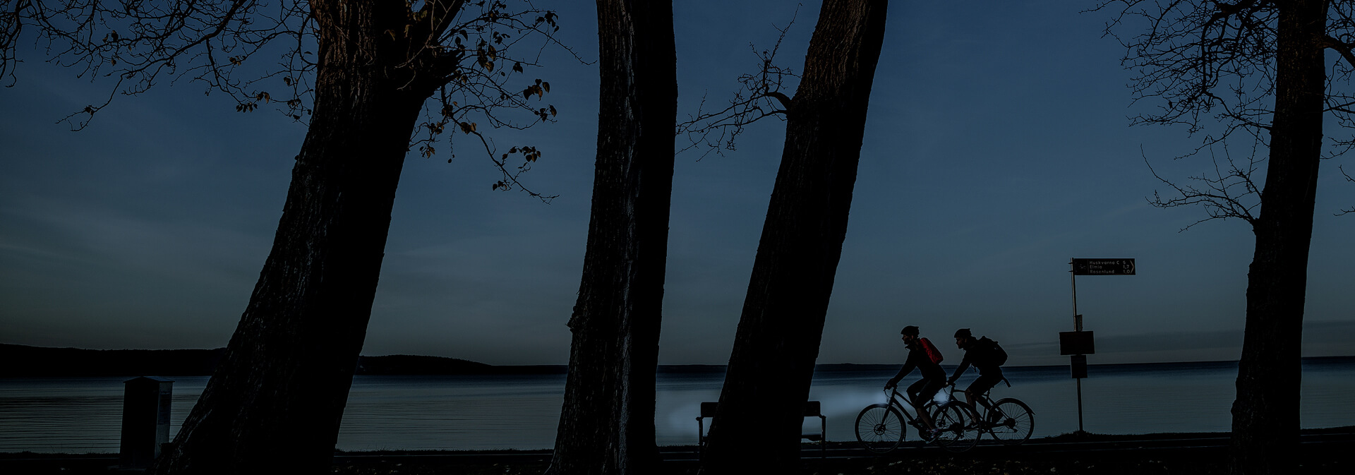 Cykla i mörkret